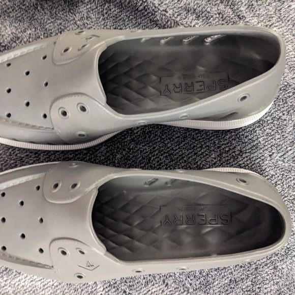 Sperry Original Float Boat Shoes, size 9 Mens, Grey. - Picture 3 of 4